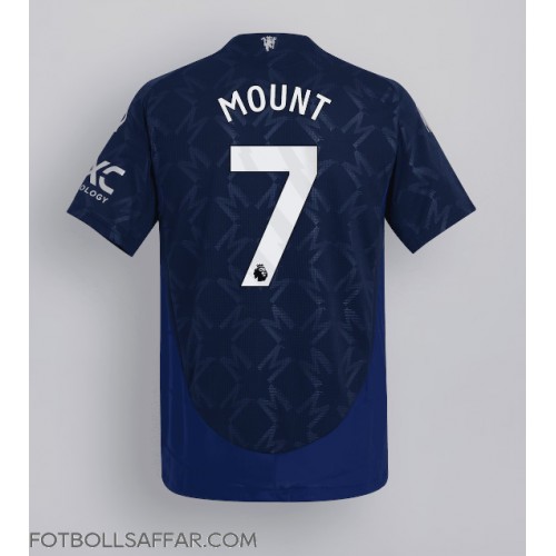 Manchester United Mason Mount #7 Bortatröja 2024-25 Kortärmad